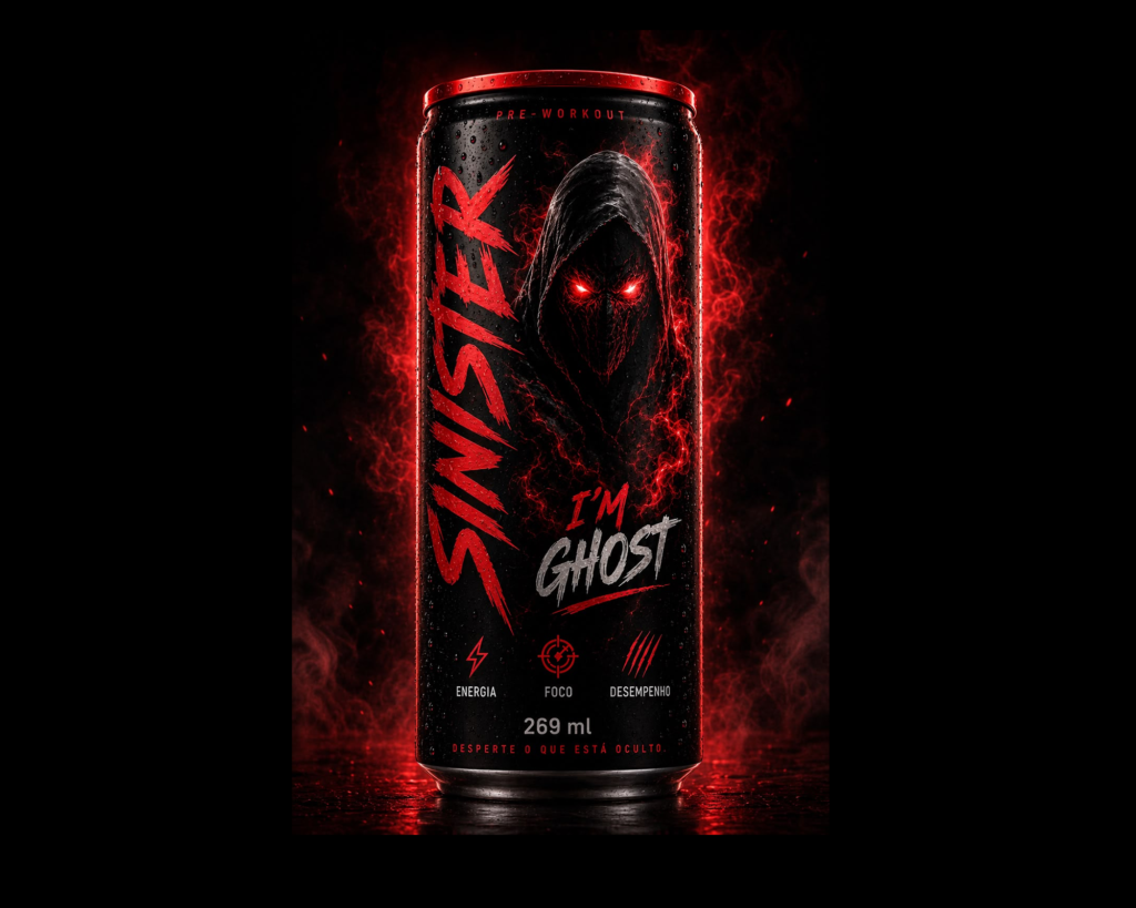 Sinister energy drink, pré-treino